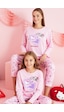 Siyah İnci Lisanslı %100 Pamuk Çok Renkli Bisklet Yaka Pijama Takım Hk210 Pembe Siyah İnci Lisanslı %100 Pamuk Çok Renkli Bisklet Yaka Pijama Takım Hk210 Pembe