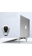 Coofbe Mini Laptop Standı Masaüstü Laptop Tutucu Laptop Standı Portatif Yapışkanlı Laptop Standı Set