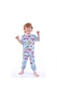 Zuzunga Skye Paw Patrol Desenli Kız Çocuk Pijama Takımı Mavi