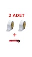 2 Adet Gri Suya Dayanıklı Tamir Bandı Çadır Bant 48X10Mt