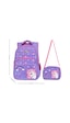 Waddell Lila Little Horse İlkokul Çantası Beslenme Çantalı 6004