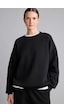 Defacto Oversize Bisiklet Yaka Düşük Omuz Kalın Basic Sweatshirt I8191ax26wnbk81 Siyah-bk81