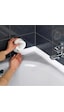 Dmax Ultra Dayanıklı Su Geçirmez Sızdırmazlık Bandı 38 MM x 3.20 M Beyaz