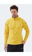 Slazenger Intımate I Erkek Dik Yaka Fermuarlı Sarı Sweatshırt Sarı