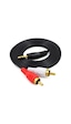 Stereo - Aux To 2 X Rca 1 5 Metre Kablo Ses Sistemi Kablosu