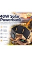 Solar Şarj 40w Güneş Enerjili Powerbank, Güç Ünitesi-980