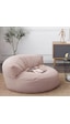 Good Night Twist Berjer Aktivite Koltuğu Ve Ayak Pufu Toz Pembe