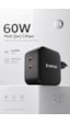 60w Çift Portlu Usb-c Girişli Akıllı Hızlı Şarj Adaptörü