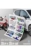 11li Hologram Çoklu Set - Motosiklet Kelebek Cam Uyumlu Sticker 11li Hologram Çoklu Set - Motosiklet Kelebek Cam Uyumlu Sticker