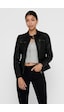 Only Kadın Siyah Deri Ceket Onlbandit Faux Leather Biker 15081400-blk 001