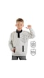 Kurt Erkek Çocuk Gri Kanguru Cepli Sweatshirt Kurt Erkek Çocuk Gri Kanguru Cepli Sweatshirt