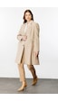 Ekol Minimalist Midi Pardesü: Günlük & İş Stilleri İçin Oversized Camel