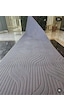 Nesrin Kaymaz Jel Taban Modern Kesme Yolluk Leke Tutmaz Salon Mutfak Koridor Halisi Antrasit Gri