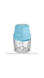 Kiwi KC-8204 3 Bıçaklı Şarjlı Cam Hazneli Gıda Doğrayıcı