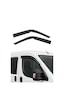 Fiat Ducato 2006-2024 Arası Uyumlu Araca Özel Sport Style Akrilik Cam Rüzgarlığı Koyu Duman 2 Parça