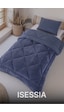 Isessia Lüks Wellsoft Çift Taraflı Yumuşak 4 Mevsim Konfor Yorgan Seti Yorgan Uyku Seti 155 X 215 Cm Mavi Isessia Lüks Wellsoft Çift Taraflı Yumuşak 4 Mevsim Konfor Yorgan Seti Yorgan Uyku Seti 155 X 215 Cm Mavi