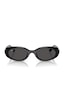 Rayban Rb4441d 667787 Kadın Güneş Gözlüğü Siyah