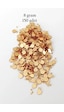 Oya Abiye Bileklik Kolye Pleksi Metalik Plastik Pul Altın Renk 8 Gram 150 Adet - Bnc497