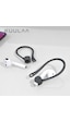 Kuulaa Apple Uyumlu iOS  Airpods Için Çengeli Kulaklık Kancası Tutucu Anti-L