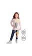 Balonlu Koala Kız Çocuk Kışlık T-shirt Pantolon Takım