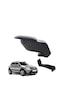Dacia Sandero Stepway 2013 Delmesiz Çelik Ayaklı Siyah Kolçak Kol Dayama