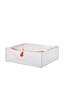 Ikea Parkla Saklama Hurcu 55 X 49 X 19 Cm Beyaz - Turuncu
