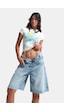 it's basic Kadın Kot Rengi 4s6-32 Baggy Fit Yüksek Bel Tasarım Denim Bermuda Şort Çok Renkli it's basic Kadın Kot Rengi 4s6-32 Baggy Fit Yüksek Bel Tasarım Denim Bermuda Şort Çok Renkli