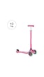 Globber Primo Plus Işıklı Scooter - Pembe Pembe