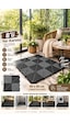 Porsima 0775 Antrasit Geçmeli Plastik Yer Karosu 8'li Set Kaymaz Izgaralı Balkon, Banyo & Teras Zemin Karo 40x40 Cm Porsima 0775 Antrasit Geçmeli Plastik Yer Karosu 8'li Set Kaymaz Izgaralı Balkon, Banyo & Teras Zemin Karo 40x40 Cm