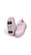 Nstil Unisex Çocuk Spor Ayakkabı Akıllı Bağcıklı Çıkarılabilen Patenli Işıklı Rahat Sneaker 030 Pembe