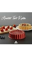 Amboss Ametist 26 cm Döküm Tart Kalıbı (Kırmızı)