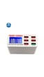 Quick Charge 3.0 40W 6 Usb Charger Display Charge Socket Fast Cha (469840886)