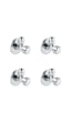 Grohe 1/2 Girişli x 3/8 Çıkışlı Ara Musluk 4 Adet - 22018000 Gri