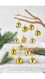 Waldern Yılbaşı Çam Ağacı Süsü Gold 4 Cm 12li Cici Top