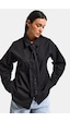 it's basic Kadın Siyah Oversize Kravat Detaylı Özel Tasarım Bol Kesim Gömlek it's basic Kadın Siyah Oversize Kravat Detaylı Özel Tasarım Bol Kesim Gömlek