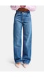 it's basic Kadın Mavi Lora 2s6-4 Loose Fit Orta Bel %100 Koton Denim Jean