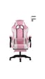Fashcolle Dynamic Pink Masajlı Oyuncu Koltuğu Pembe Fashcolle Dynamic Pink Masajlı Oyuncu Koltuğu Pembe