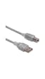 S-Link SL-U2015 Usb 2.0 Şeffaf 1.5M Yazıcı Kablo