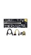Zauss V009C Plus Pcı-E X1 To X16 Riser Ekran Kartı Yükseltici