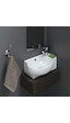 Turkuaz Seramik Cerastyle Mini Köşe Lavabo 28 CM 001300U Hariç