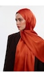 Mizalle & Yaqa Özel Saten Dokulu Nar Çiçeği Şal Nar Çiçeği Mizalle & Yaqa Özel Saten Dokulu Nar Çiçeği Şal Nar Çiçeği