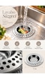 Porsima Sd-678 Paslanmaz Çelik Lavabo Süzgeci- Evye Süzgeci-7 Cm
