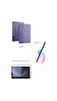 Fuchsia Galaxy Tab S10 Lite / S10 Fe İle Uyumlu Tablet Kılıfı S Pen Tablet Kalemi Ekran Koruyucu Set Tablet Kılıfı