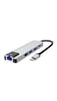 5 Port Usb Hub 3.0 Type C To Ethernet/hdmı Dönüştürücü Çoklayıcı 5 Port Usb Hub 3.0 Type C To Ethernet/hdmı Dönüştürücü Çoklayıcı