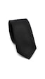 Gaffy Siyah Şal Desenli Dokuma Kumaş Mendilli Slim Fit Kravat // Sdk-250201 Siyah Gaffy Siyah Şal Desenli Dokuma Kumaş Mendilli Slim Fit Kravat // Sdk-250201 Siyah