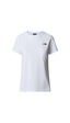 The North Face W S/s Simple Dome Slim Tee Kadın T-shirt-28132-beyaz Beyaz