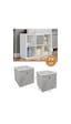 2 Adet Raf Organizer, Çok Amaçlı Saklama Kutusu, Çamaşır Oyuncak Düzenleyici 30x30x30 Cm 2 Li Set 2 Adet Raf Organizer, Çok Amaçlı Saklama Kutusu, Çamaşır Oyuncak Düzenleyici 30x30x30 Cm 2 Li Set