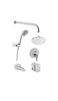 Artema Flow Round Ankastre Banyo Seti - A49306 Gümüş