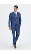 İmza Lacivert Kırlangıç Yaka Kelebek Astar 6 Drop Slim Fit Beli Lastikli Takım Elbise 1001250176 Lacivert