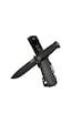 Columbia Tiger Tactical Htm 1041 A Siyah Outdoor / Survival Kamp Bıçak 27cm - Kauçuk Sap, Kılıflı, Kutulu